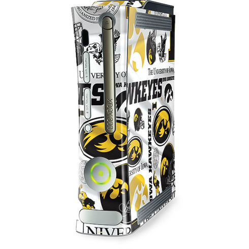 University of Iowa Hawkeyes Pattern Xbox 360 (Includes HDD) Skin